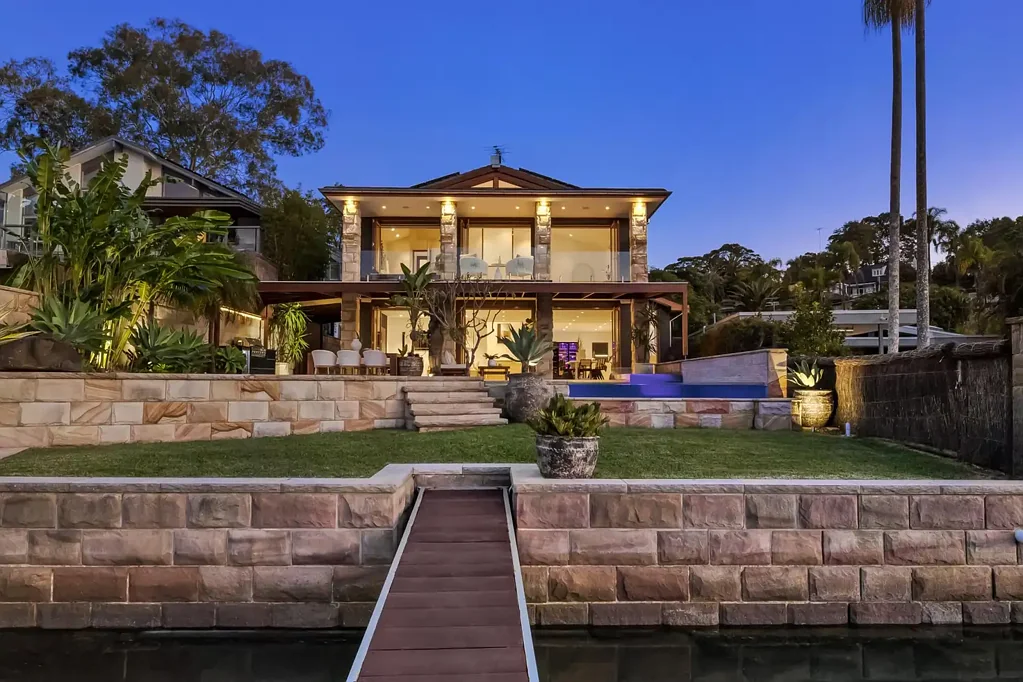 Mona Vale 6침실 Prestige Waterfront Masterpiece with Level Access and Panoramic Pittwater Views