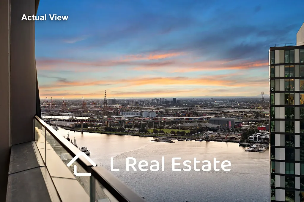 Docklands 3침실 North-Facing Residence Showcasing Stunning City and Marina Views