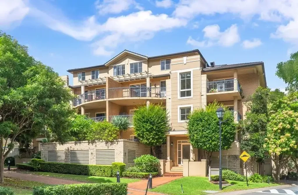 Light filled north facing living with peaceful park views
