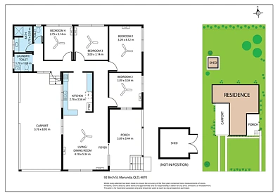 92 Birch Street, Manunda, QLD 4870, 4 phòng ngủ, 1 phòng tắm, House