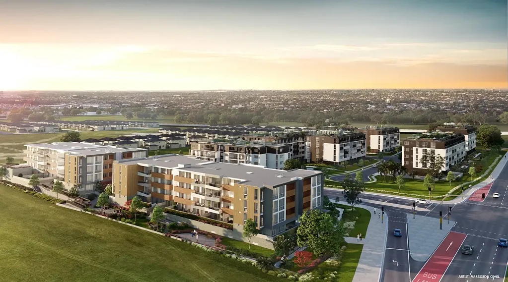Marsden Park 3ਬੈੱਡਰੂਮ Luxury 3 Bedroom Apartment with 129sqm Balcony Living in Marsden Park