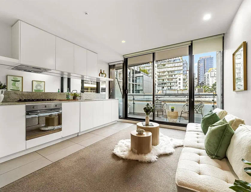303/52 Park St, South Melbourne, Melbourne CBD, 1 ห้องนอน, 1 ห้องน้ำ, Apartment