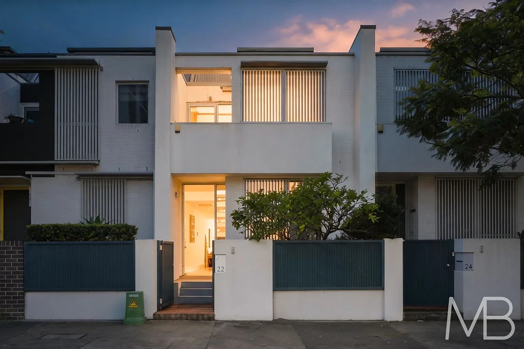 Erskineville 4部屋 A Contemporary Terrace On Its Own Land