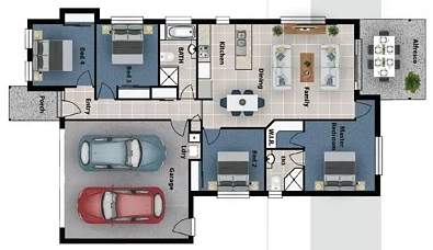 Plano ng Bahay - 175 Mckinnon Drive, Yarrabilba, QLD 4207