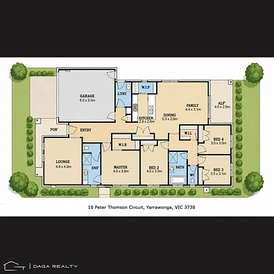 10 Peter Thomson Circuit, Yarrawonga, VIC 3730, 4 slaapkamers, 2 badkamers, House