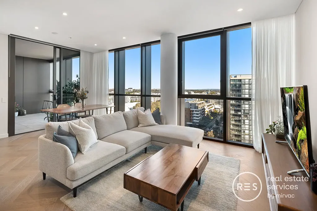 City Sophistication Meets Parkside Locale in this Near new 2-bedroom  level 13 at 'The Frederick'