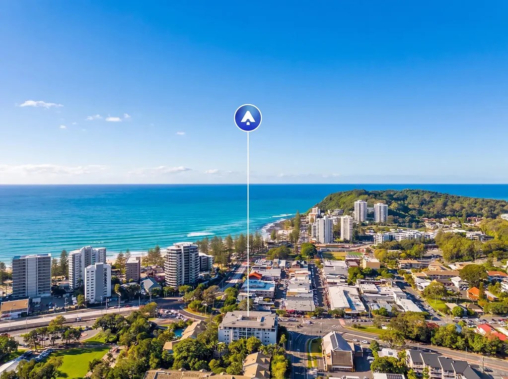 Burleigh Heads 2chambre Ground Floor unit in the Heart of Burleigh Heads