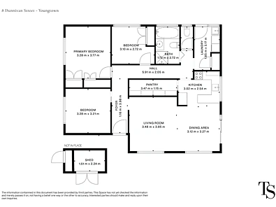 Plano ng Bahay - 8 Dunnivan Street, Youngtown, TAS 7249