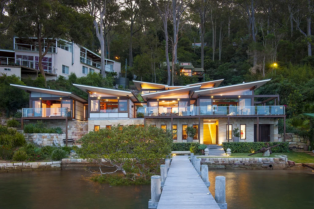 Scotland Island 5ਬੈੱਡਰੂਮ 'Pittpoint Waters'- Offshore Luxury Island Living