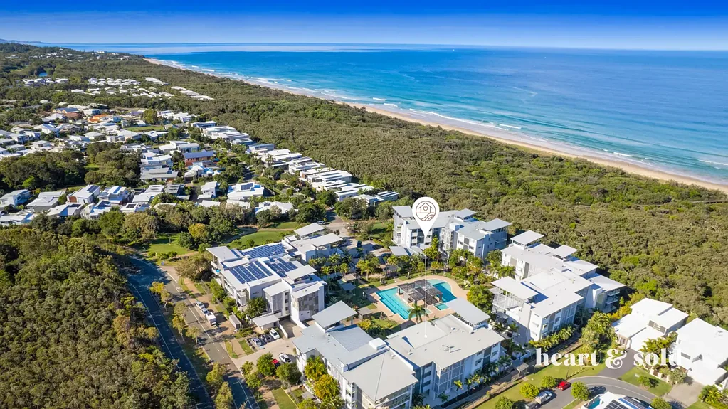 Mount Coolum 1chambre Ground Floor Beachfront Apartment with a Huge North-Facing Patio