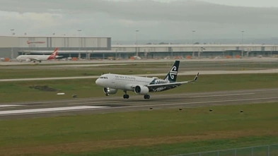 Air New Zealand lands first international flight at Western Sydney International Airport
