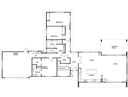 42b Moxham Road, Te Awamutu, Waikato, 4房, 2浴, 乡村别墅