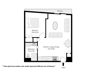 1803/74 Albert Street, Auckland Central, Auckland City, 1 ਕਮਰੇ, 1 ਬਾਥਰੂਮ, Apartment