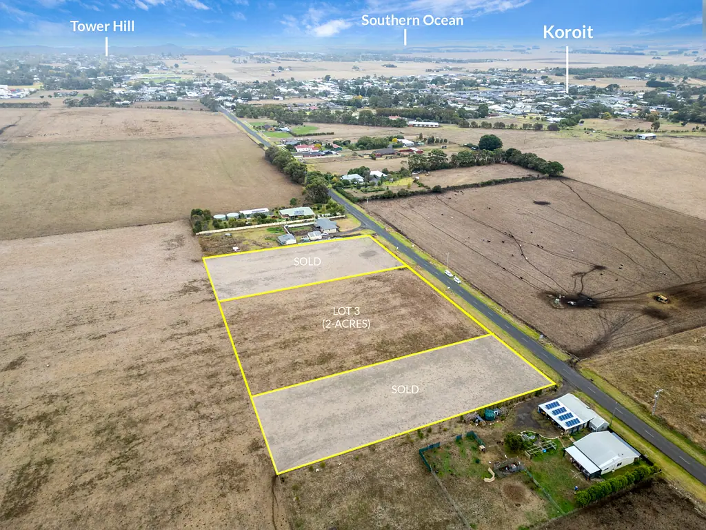 LOT 3 Koroit - Woolsthorpe Rd, Koroit, VIC 3282