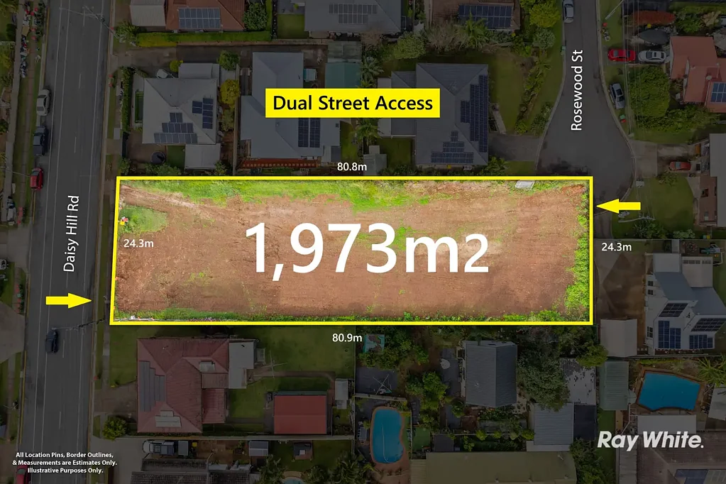 Daisy Hill Massive Half Acre Flat Land | Rare Opportunity | Walk to JPC