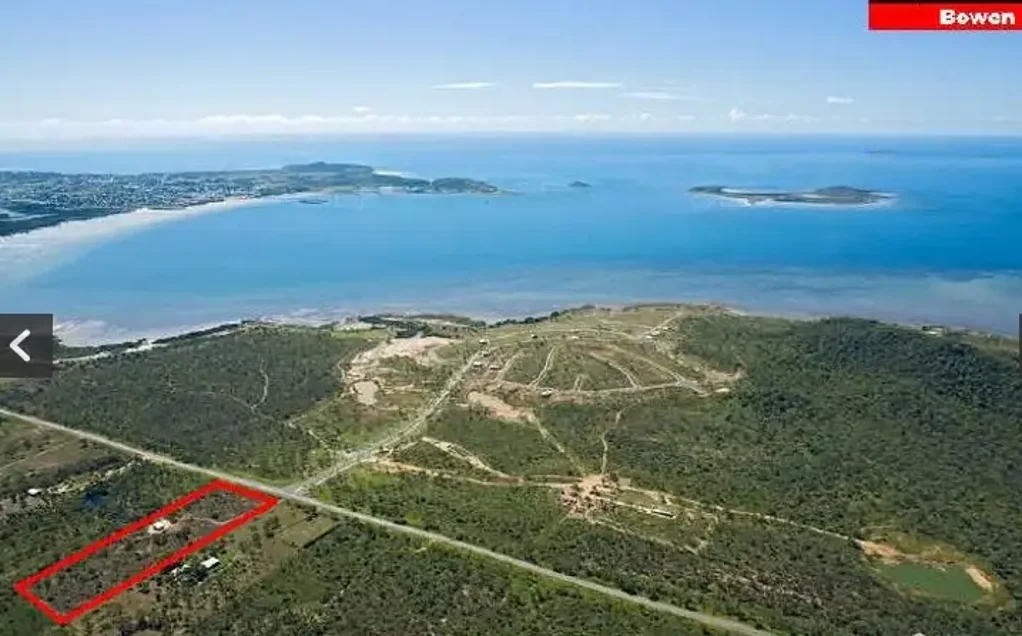 Bowen Elevated fully fenced Acreage Site with Ocean Views in the Whitsundays