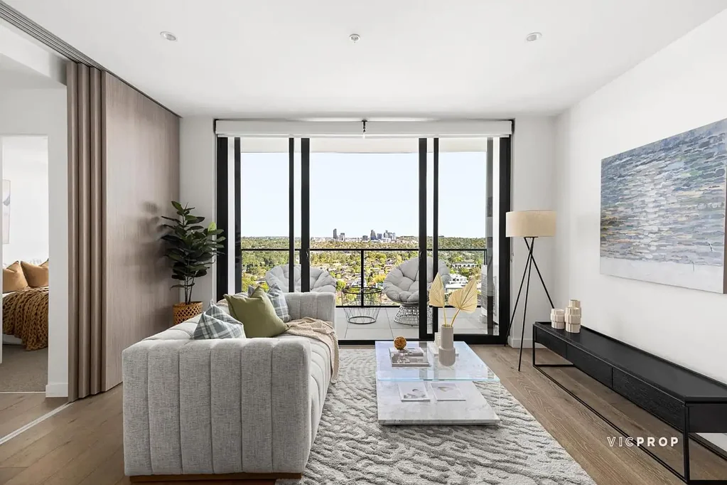 Doncaster 2ห้องนอน Top-Floor Luxury with Spectacular Views in Prime Doncaster School Zone