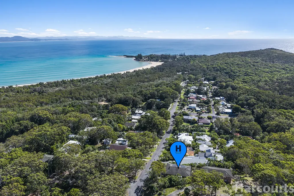 Arakoon 3房  A tightly held coastal home with best views of Trial Bay