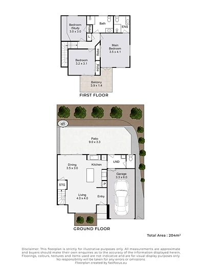 3/65 Wickham Street, Morningside, QLD 4170, 3房, 2浴, Townhouse