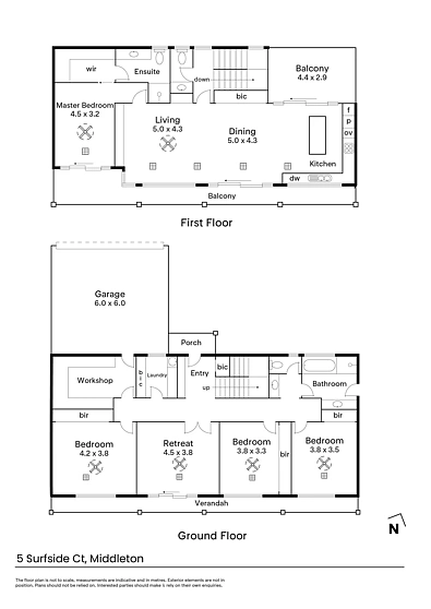 5 Surfside Court, Middleton, SA 5213, 4 Schlafzimmer, 2 Badezimmer, House