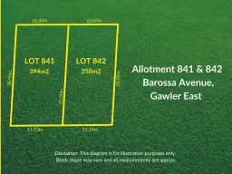 Lot 841 (Proposed) Barossa Avenue, Gawler East