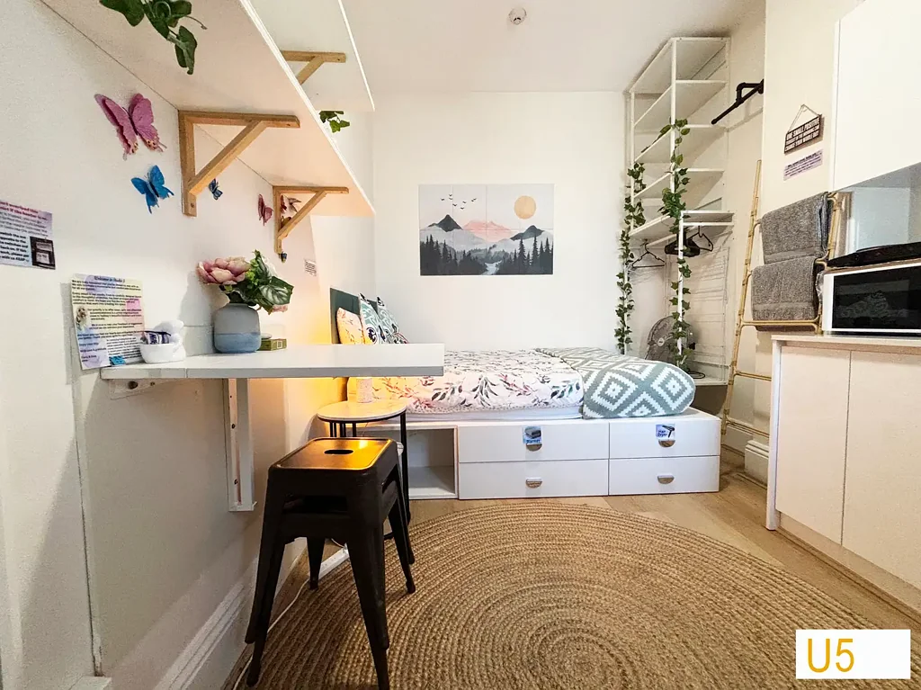 Cozy Boarding House Room