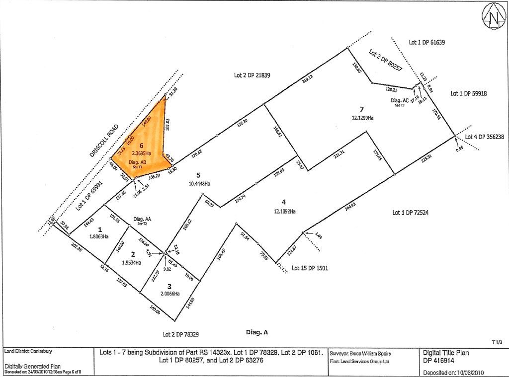 640 Driscoll Road, Te Wharau, Carterton, 0 침실, 0 욕실