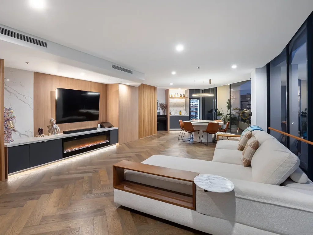 St Leonards 3Habitaciones Luxuriously Renovated Dual-Level Penthouse with Panoramic Water & City Views