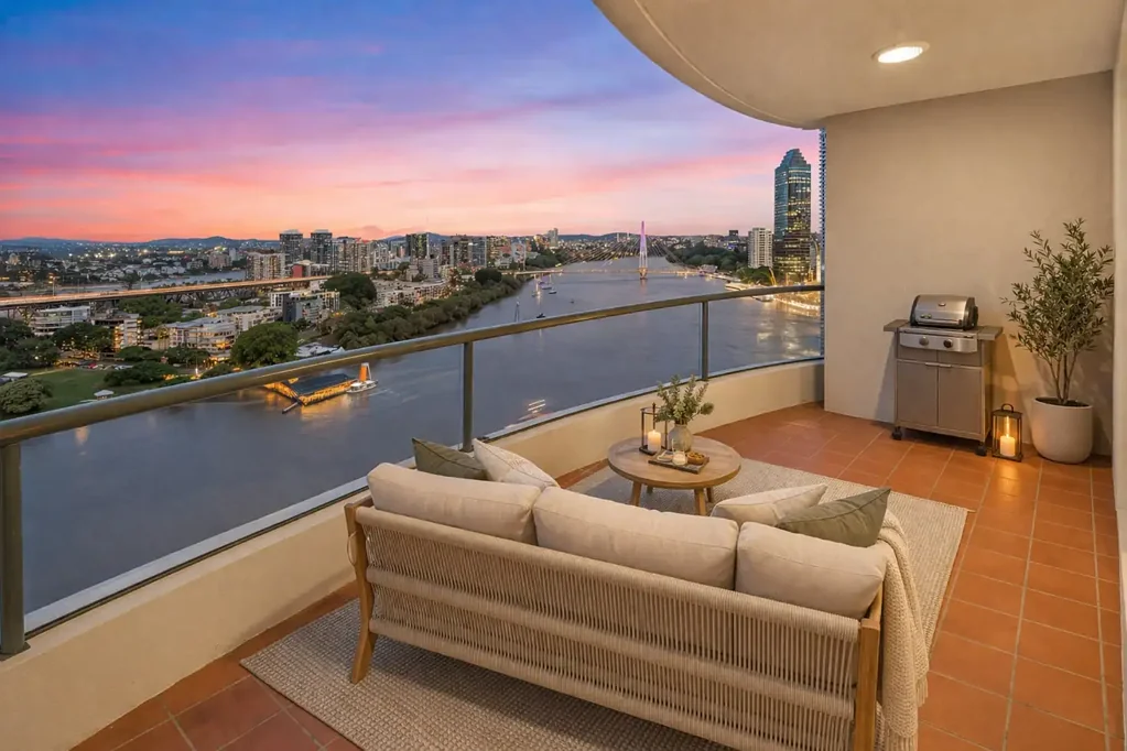 Brisbane City 2ห้องนอน Two Bedroom Apartment in Admiralty Tower II