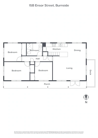 Plano ng Palapag - 15B Ensor Street, Burnside, Dunedin City, otg