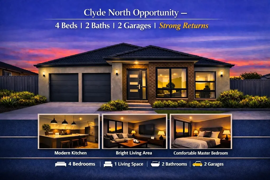 Clyde North 4 Slaapkamer Clyde North Opportunity — 4 Beds | 2 Baths | 2 Garages | Strong Returns