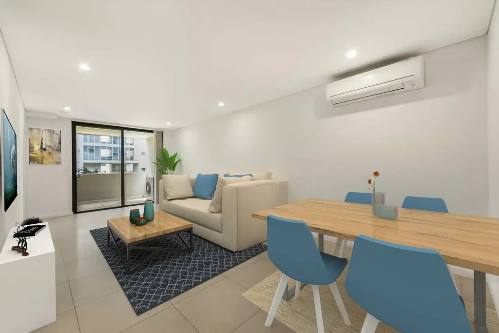 Freshly Painted Three-Bedroom Apartment with Gas Cooking, Aircon, Dishwasher & Ensuite!
