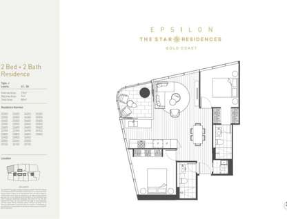 5503/16 Casino Drive, Broadbeach, QLD 4218, 2 Bedrooms, 2 Bathrooms, Unit