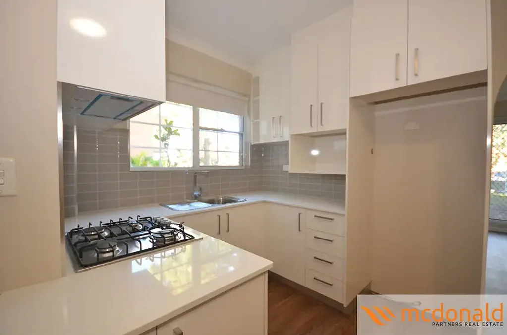 Refurbished one bedroom unit.