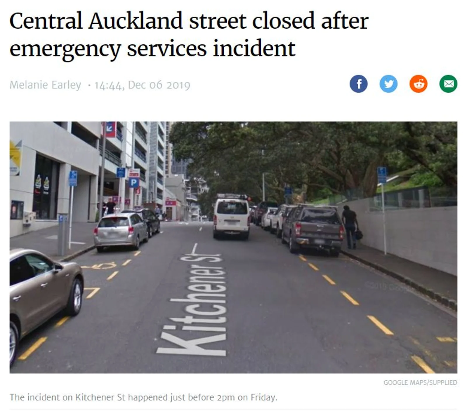 突发：奥克兰市中心疑似有人坠楼！部分道路关闭...