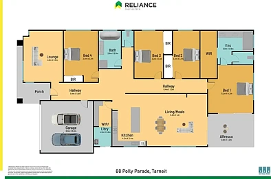 Floor plan - 88 Polly Parade, Tarneit, VIC 3029