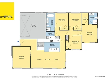 8 Henl Lane, Milldale, Rodney, Auckland, 4房, 2浴, 独立屋