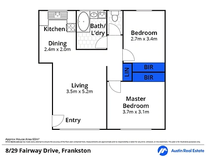 地址保密, Frankston, Mornington Peninsula, 2 Kuwarto, 1 Banyo, Unit