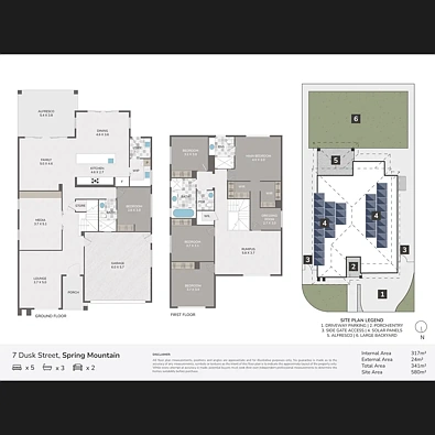 7 Dusk Street, Spring Mountain, QLD 4300, 5房, 3浴, House