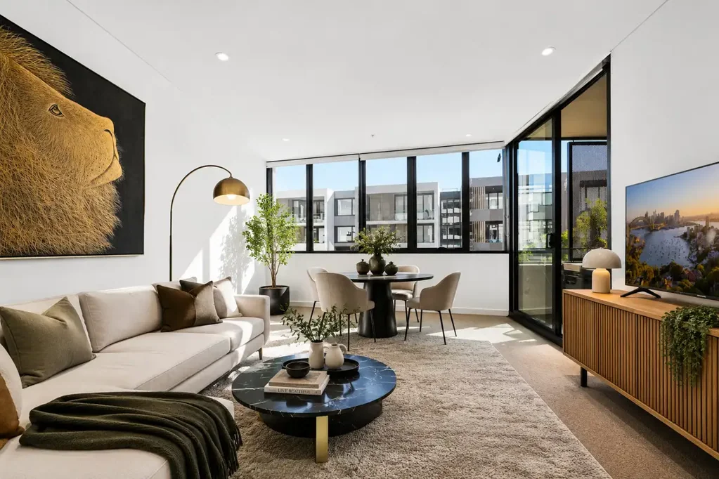 Mortlake 2침실 Private Two Bedroom Apartment With Study & Garden Views