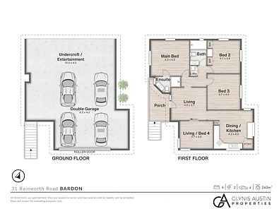 31 Rainworth Road, Bardon, QLD 4065, 4 slaapkamers, 2 badkamers, House