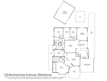 153 Bronzewing Avenue, Ellenbrook, WA 6069, 4 Bedrooms, 2 Bathrooms, House