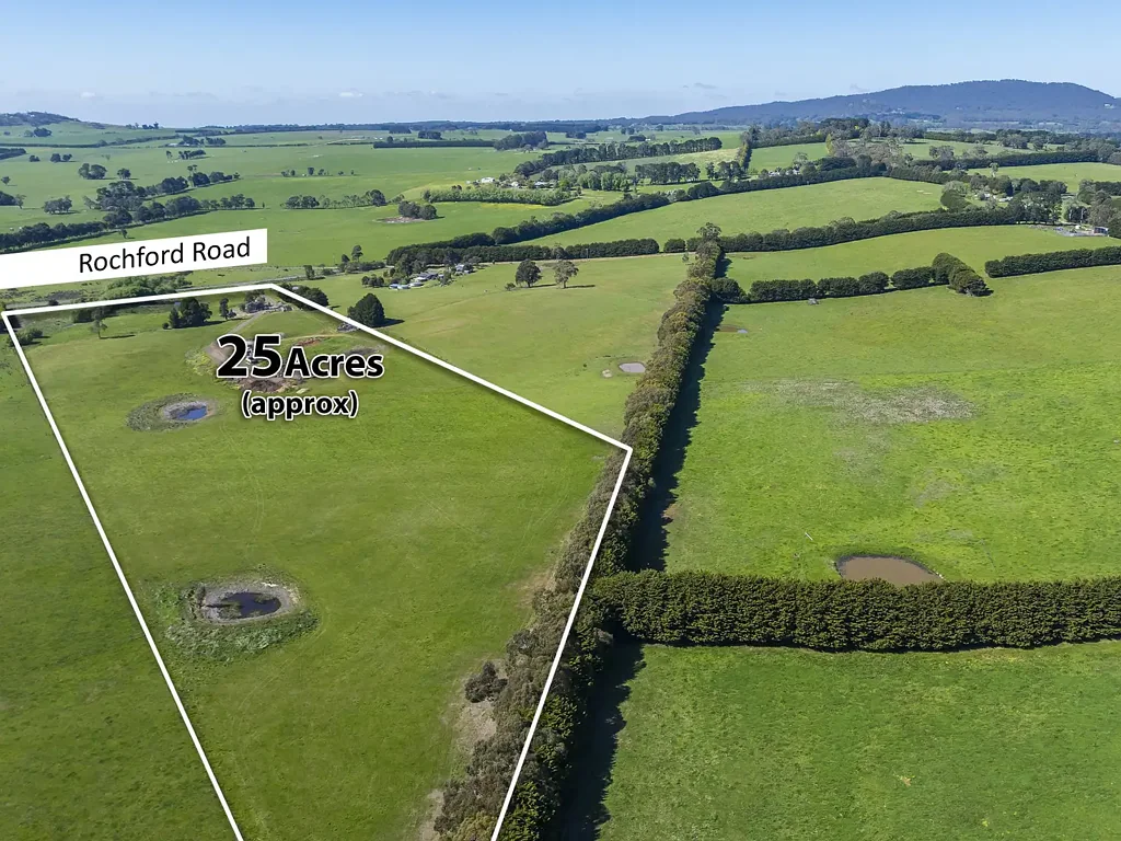 Lancefield  Farming Zone (25 acres approx.) with Planning Permit