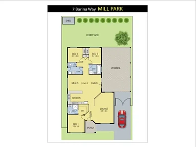 7 Barina Way, Mill Park, VIC 3082, 3 chambres, 2 salles de bain, House