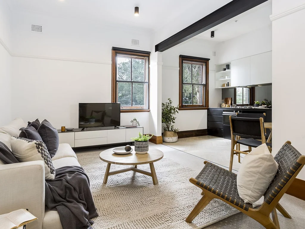 Fully Furnished Boutique Living | Sun-Drenched 1-Bed Gem in the Historic 'The George' Waterloo