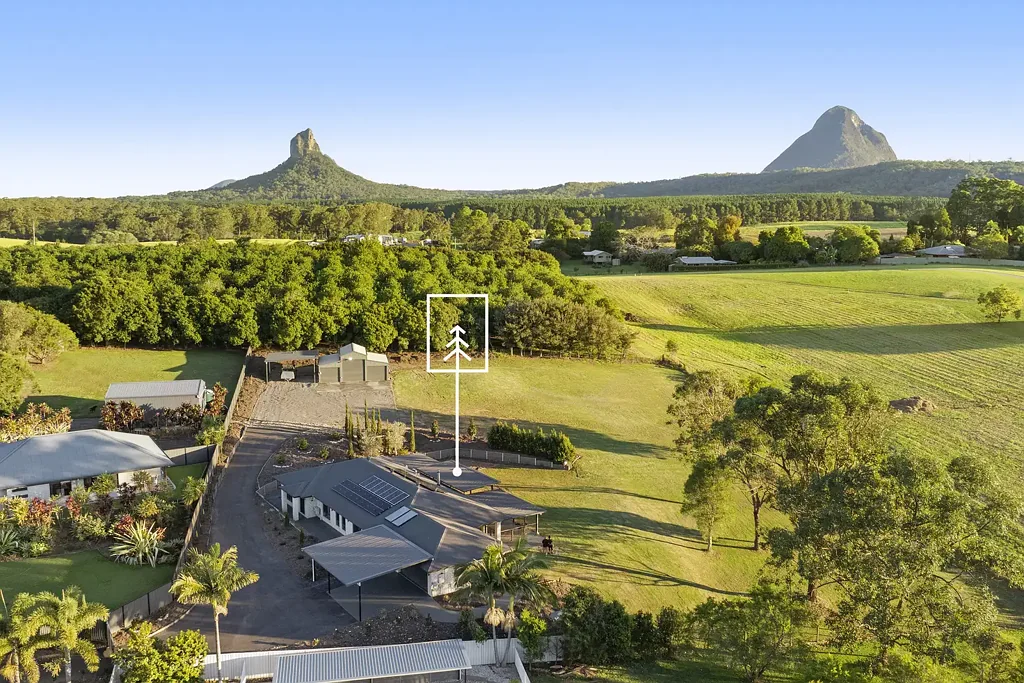 Beerwah 4部屋 Elevated Acreage Living with an Exceptional Outlook