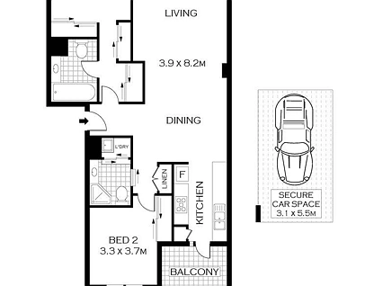 12/11 Blaxland Avenue, Newington, Parramatta (Northwest suburbs), 2 Kuwarto, 2 Banyo, Apartment