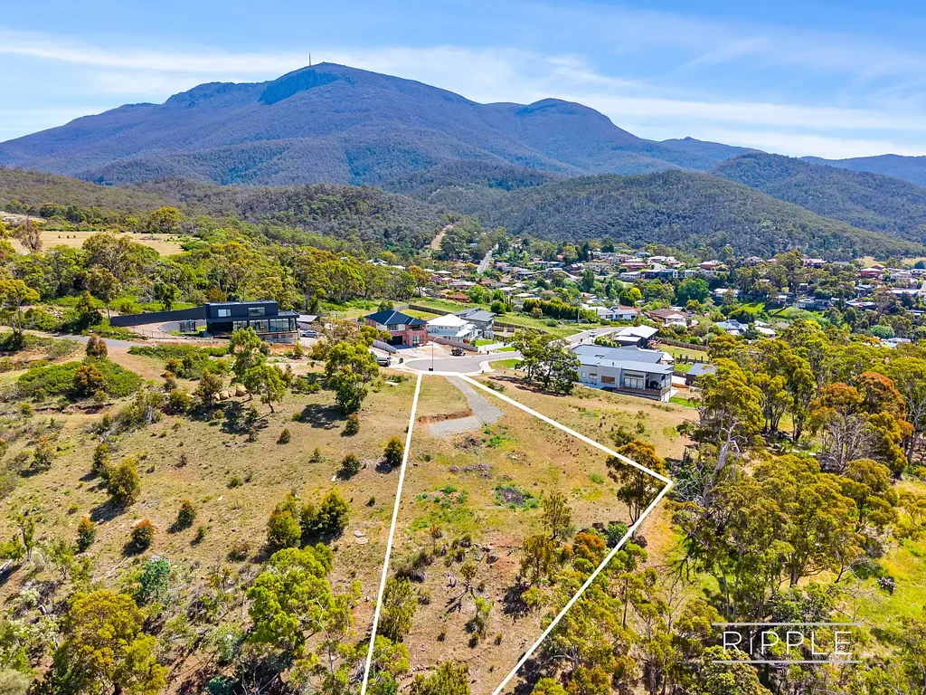 Lenah Valley Uninterrupted spectacular mountain views with vistas to the Domain and Derwent River.