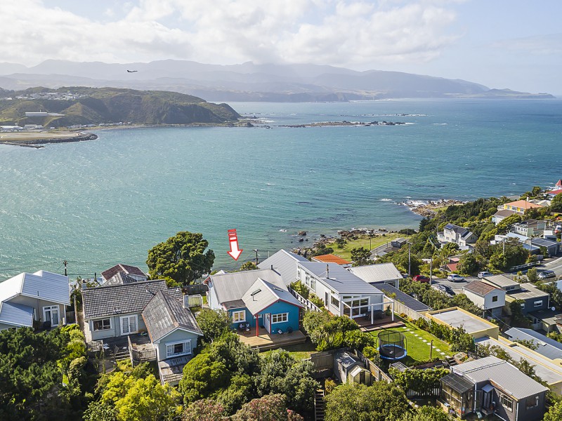 28 View Road, Houghton Bay, Wellington, 2 ਕਮਰੇ, 1 ਬਾਥਰੂਮ