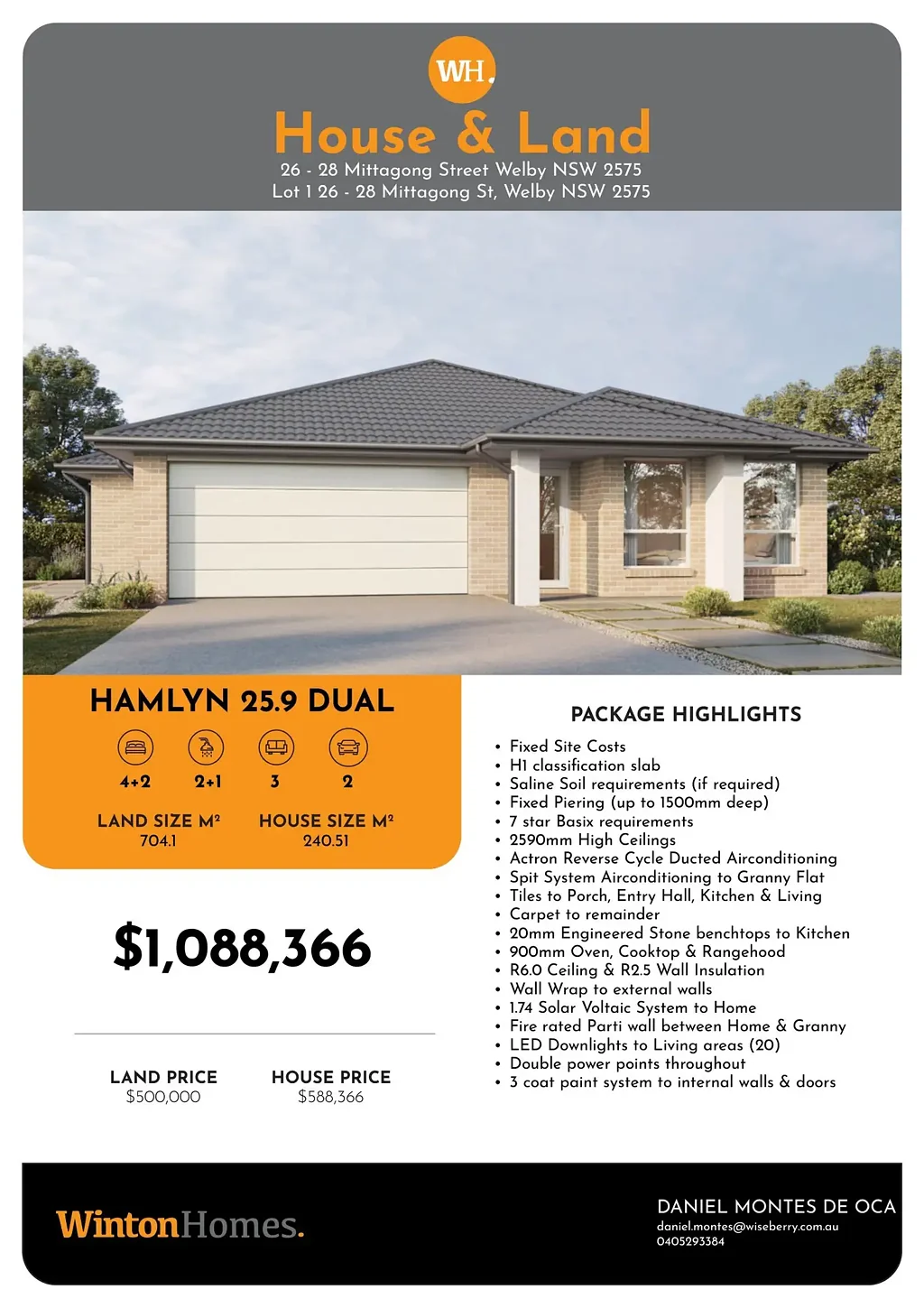 Welby 6房  House & Granny Flat Package – Dual Income Opportunity with over 6% return!!